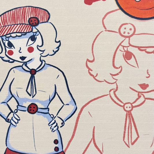 Cute as a Button Print | Naida Joy (TX)