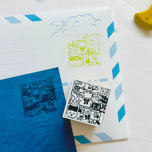 Gyu Animals Stamp | SANBY x Yumi Kitagishi (Japan)