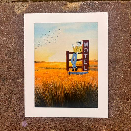Lil Cowboy Art Print | Heather Sundquist Hall (TX)