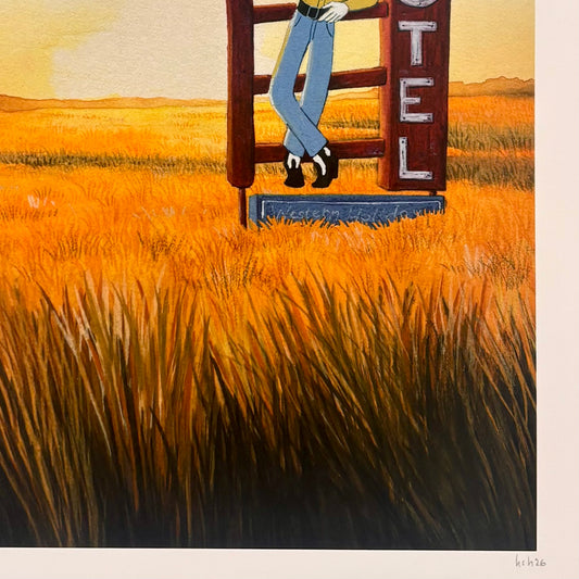 Lil Cowboy Art Print | Heather Sundquist Hall (TX)
