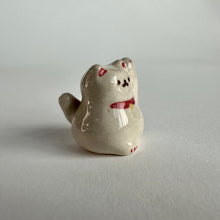 Load image into Gallery viewer, Lucky Cat Stoneware Mini Figurine | Taitau Fung (HK)
