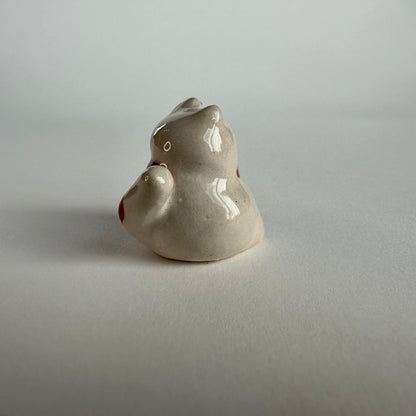 Lucky Cat Stoneware Mini Figurine | Taitau Fung (HK)