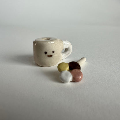 Mug Stoneware Mini Vase with Balloon Pick | Taitau Fung (HK)
