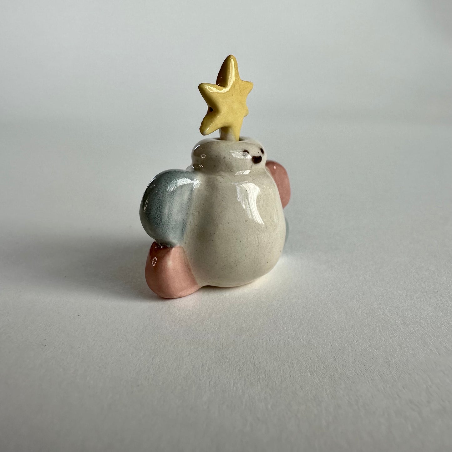 Butterfly Stoneware Mini Vase with Star Pick | Taitau Fung (HK)