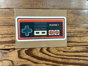 NES Controller Sticker