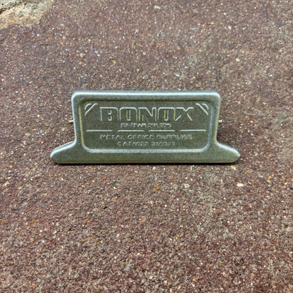 Metal Book Clip/Photo or Memo Display | Dulton/Bonox (Japan)