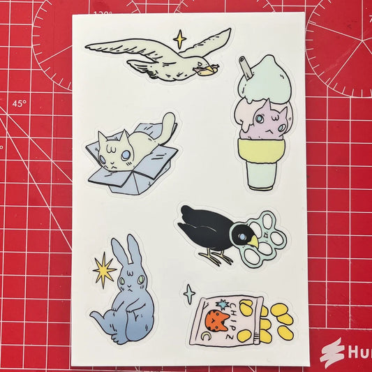 Sticker Sheet | Deth P. Sun (CA)