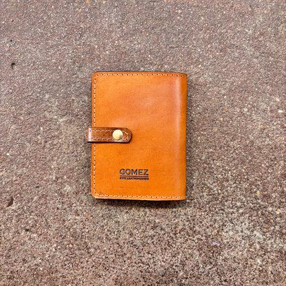 Leather Mini Notebook Cover | Puppy Heart | Gomez Handcrafted Leathergoods (TX)