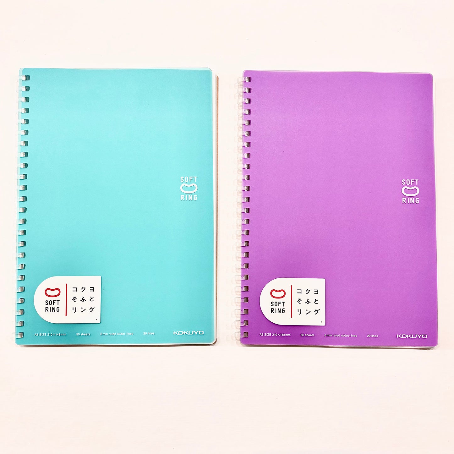 Soft Ring Ruled Notebook | A5 | Color Cover | Kokuyo (Japan)