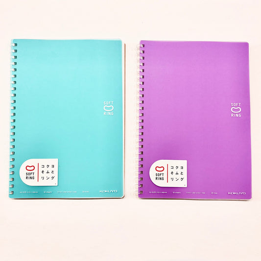 Soft Ring Ruled Notebook | A5 | Color Cover | Kokuyo (Japan)