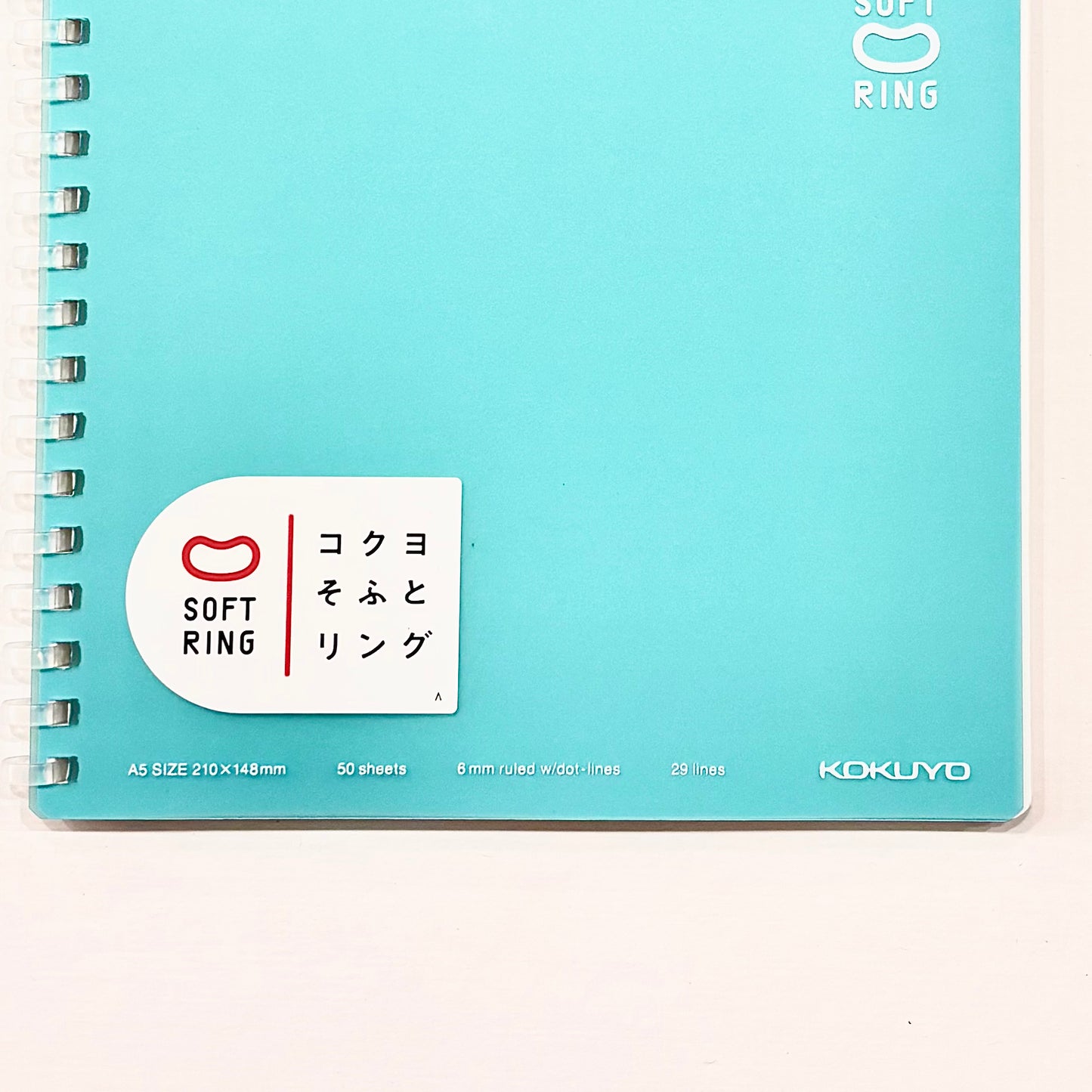 Soft Ring Ruled Notebook | A5 | Color Cover | Kokuyo (Japan)
