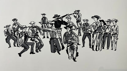 I Shoot You, You Shoot Me, I Shoot You Back Screenprint | Kylie Chan (HK)