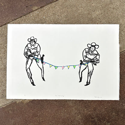 Draw. Make My Day Screenprint | Kylie Chan (HK)