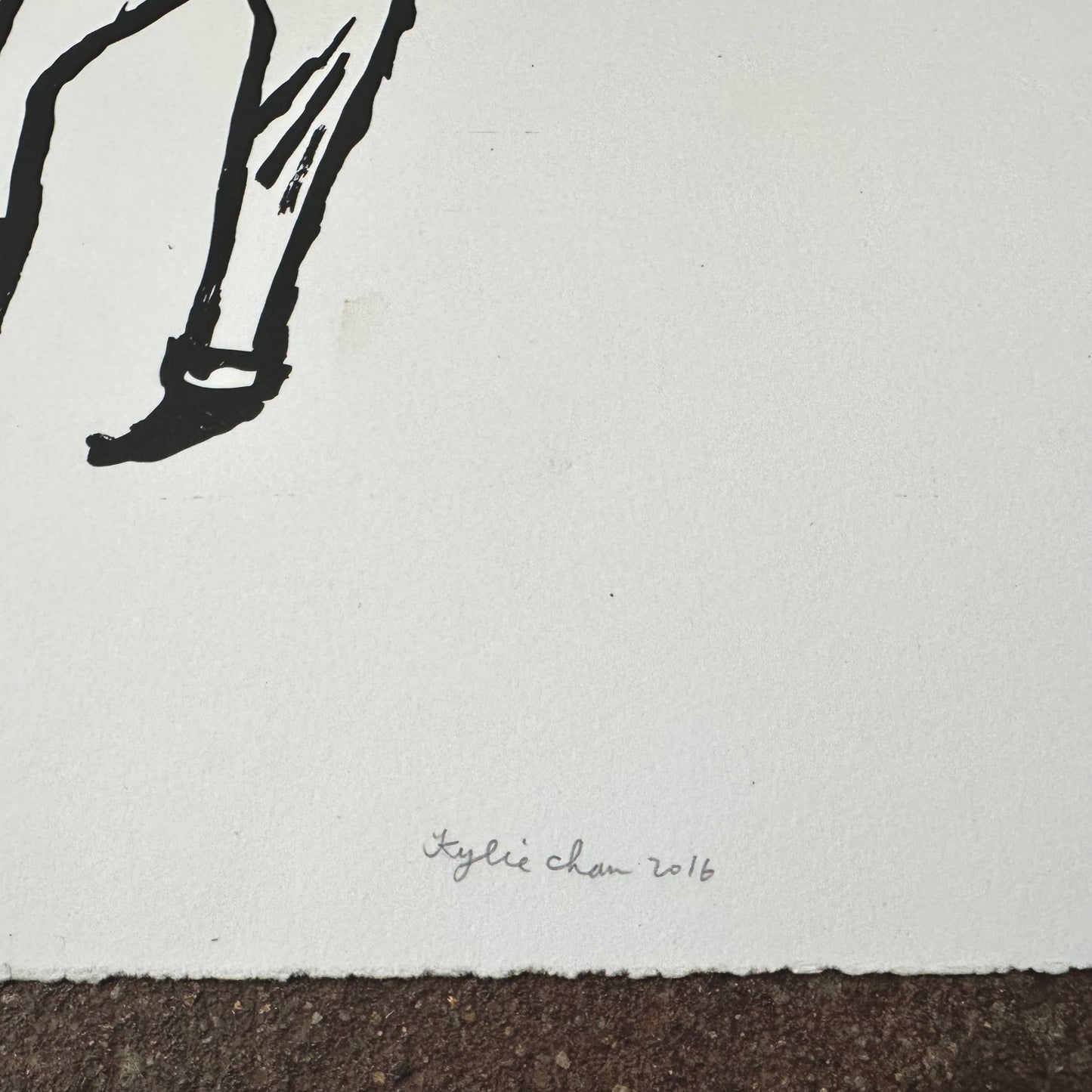Draw. Make My Day Screenprint | Kylie Chan (HK)