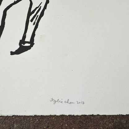 Draw. Make My Day Screenprint | Kylie Chan (HK)