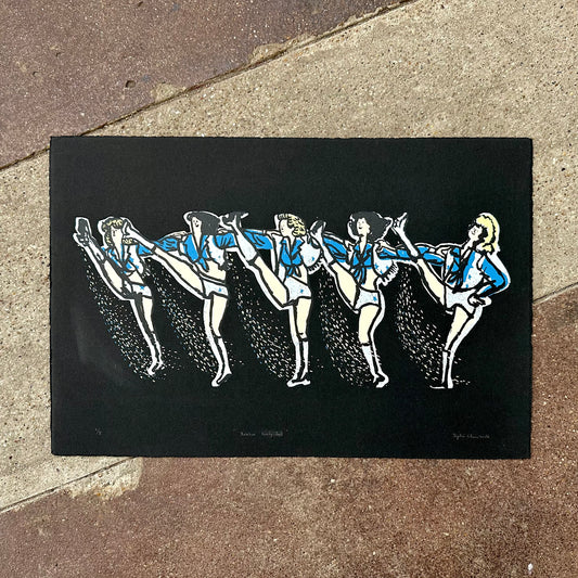 Rainbow Howdy Y’all Screenprint | Kylie Chan (HK)