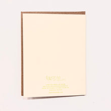 Load image into Gallery viewer, Vintage Dope Seed Pack Letterpress Greeting Card | Amber Favorite (IL)
