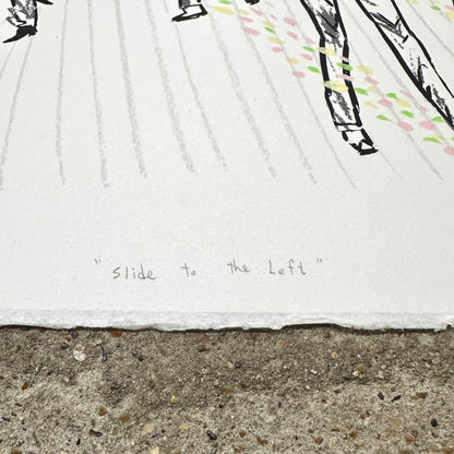 Slide To The Left Screenprint | Kylie Chan (HK)