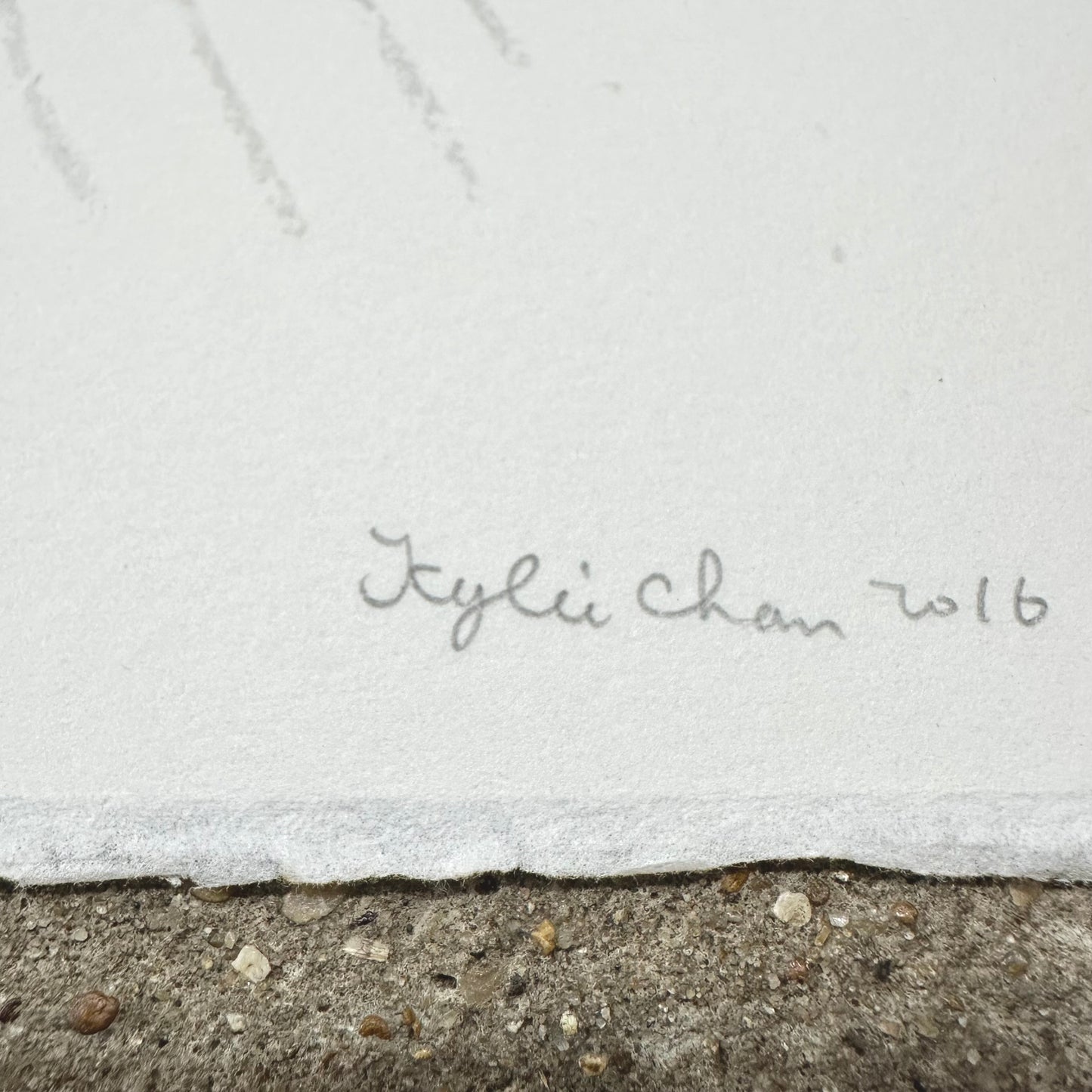Slide To The Left Screenprint | Kylie Chan (HK)