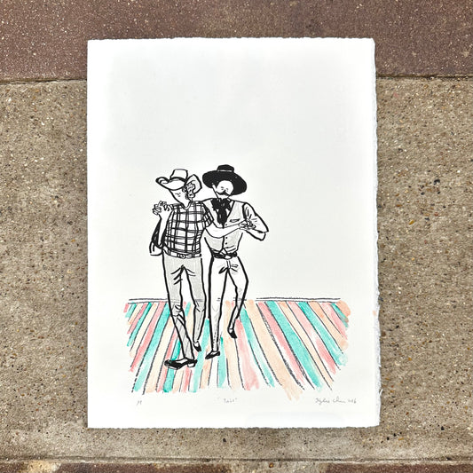 Twirl Screenprint | Floor Variant | Kylie Chan (HK)