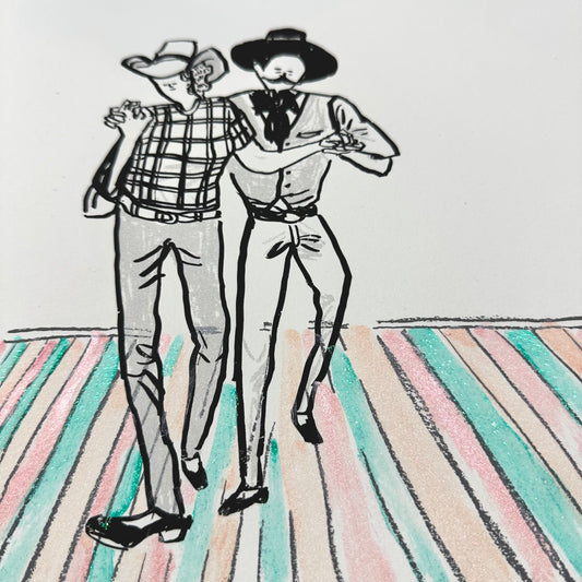 Twirl Screenprint | Floor Variant | Kylie Chan (HK)