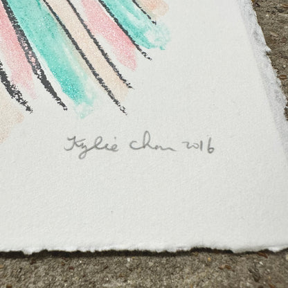 Twirl Screenprint | Floor Variant | Kylie Chan (HK)
