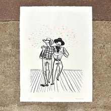 Load image into Gallery viewer, Twirl Screenprint | Kylie Chan (HK)
