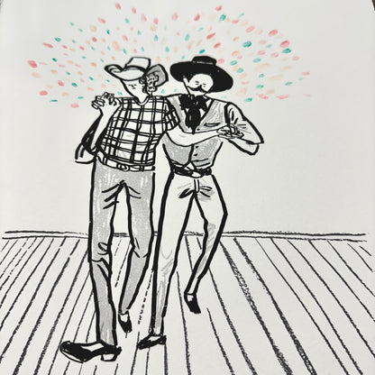 Twirl Screenprint | Kylie Chan (HK)