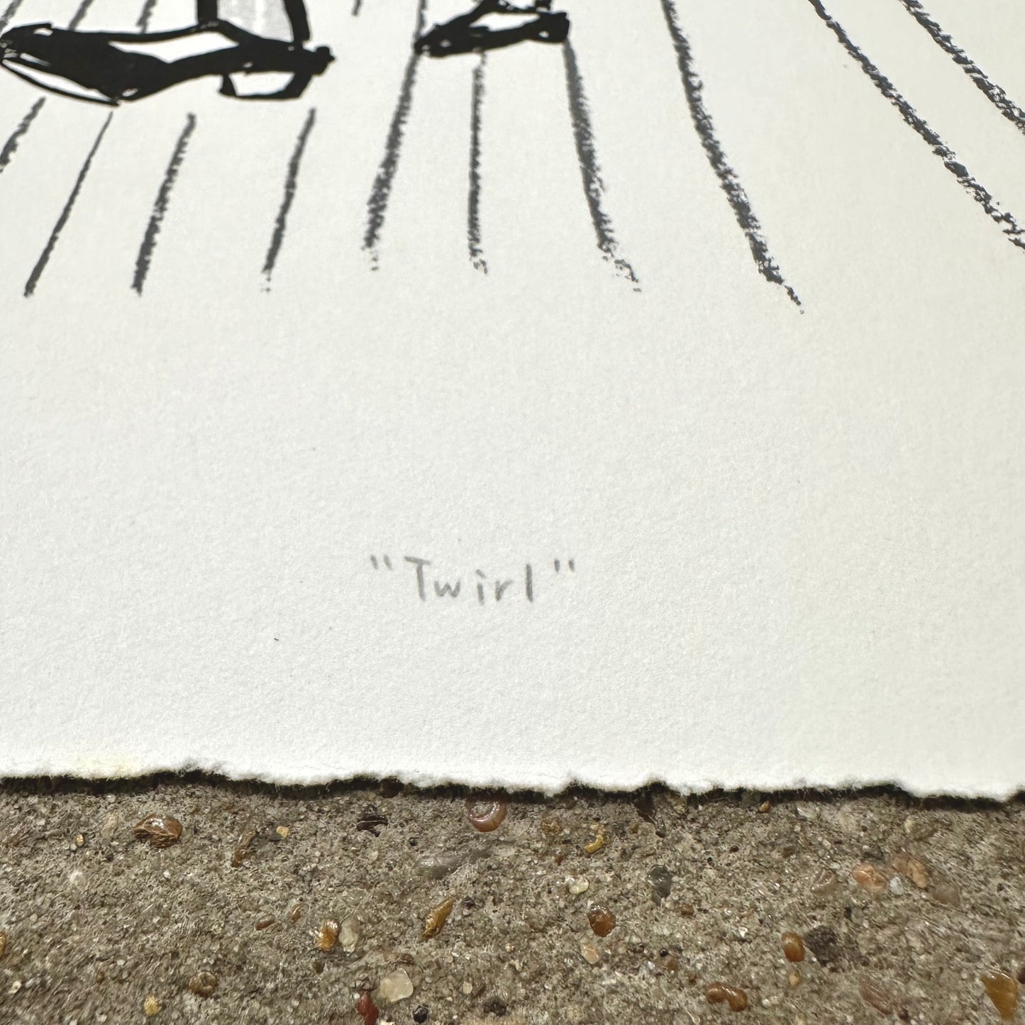 Twirl Screenprint | Kylie Chan (HK)