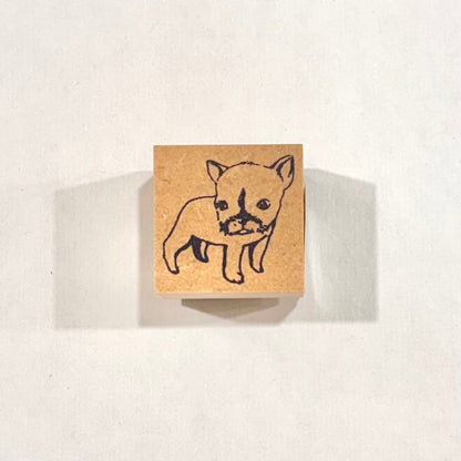 Frenchie Puppy Rubber Stamp | Sanby (Japan)
