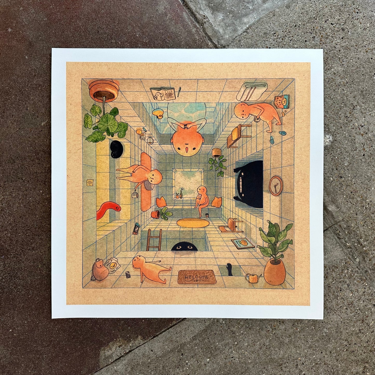Mental Clutter Art Print | Felicia Chiao (CA)