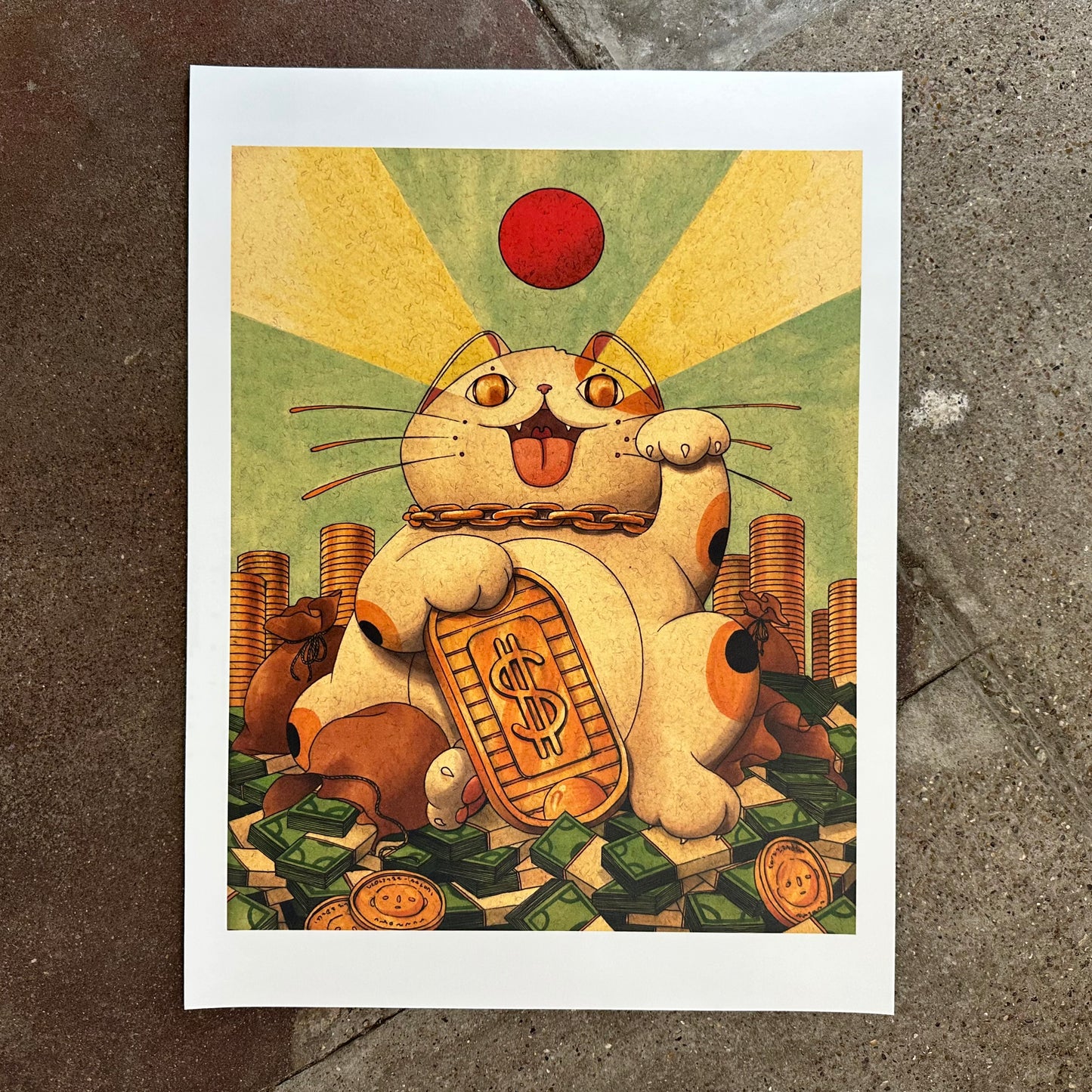 Cash Money Art Print | Felicia Chiao (CA)