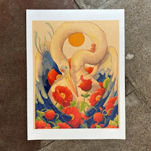 Load image into Gallery viewer, Heron and Friends Art Print | Felicia Chiao (CA)
