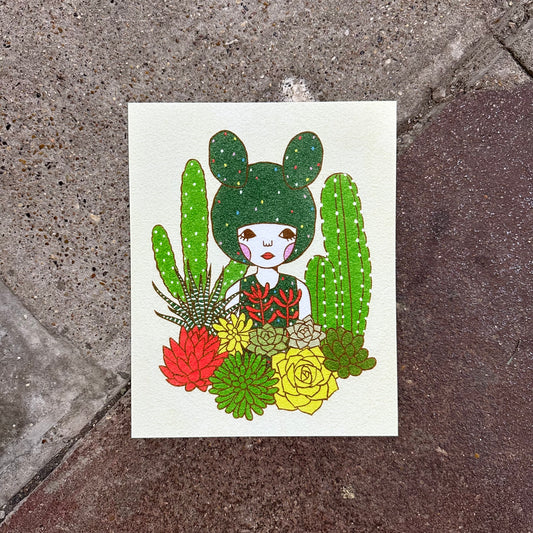 Cactus Girl | 8x10 | Naoshi (CA)