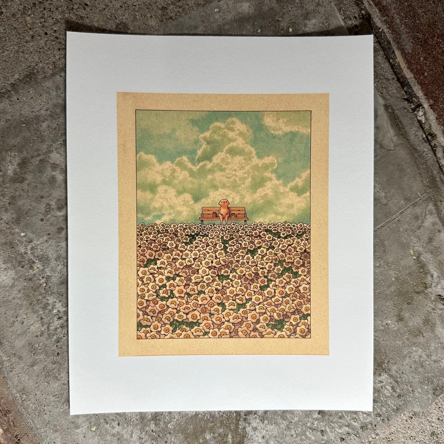 Sunny Side Up Art Print | Felicia Chiao (CA)