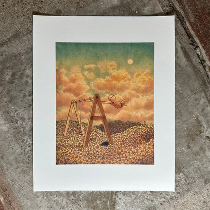 Swing Art Print | Felicia Chiao (CA)