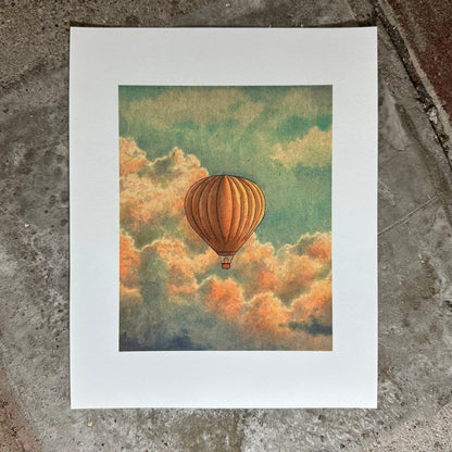 Cloud Study Art Print | Felicia Chiao (CA)