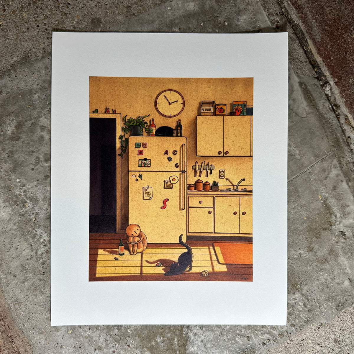 Kitchen Floor Art Print | Felicia Chiao (CA)