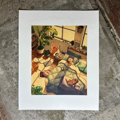 Afternoon Nap Art Print | Felicia Chiao (CA)