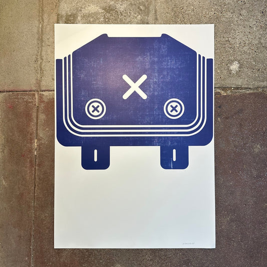 Cosplay Back Letterpress Print | We Are 1976 (TX)