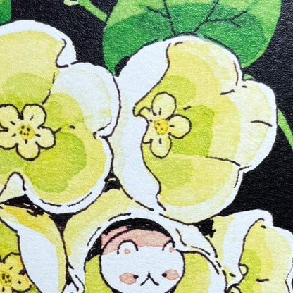 Primrose Mini Print | Jungle Cat Series | Koyamori (CAN)