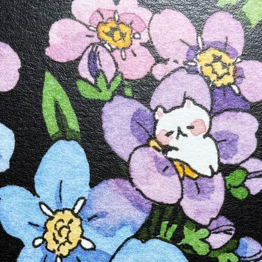 Forget-Me-Not Mini Print | Jungle Cat Series | Koyamori (CAN)