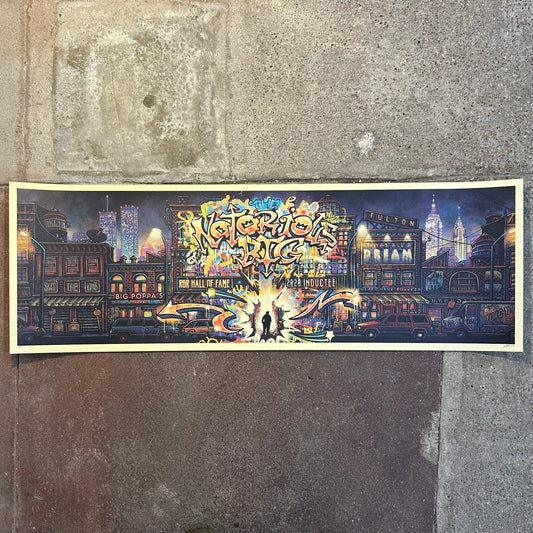 Biggie Rock N Roll Hall of Fame Screenprint | Luke Martin (MD)