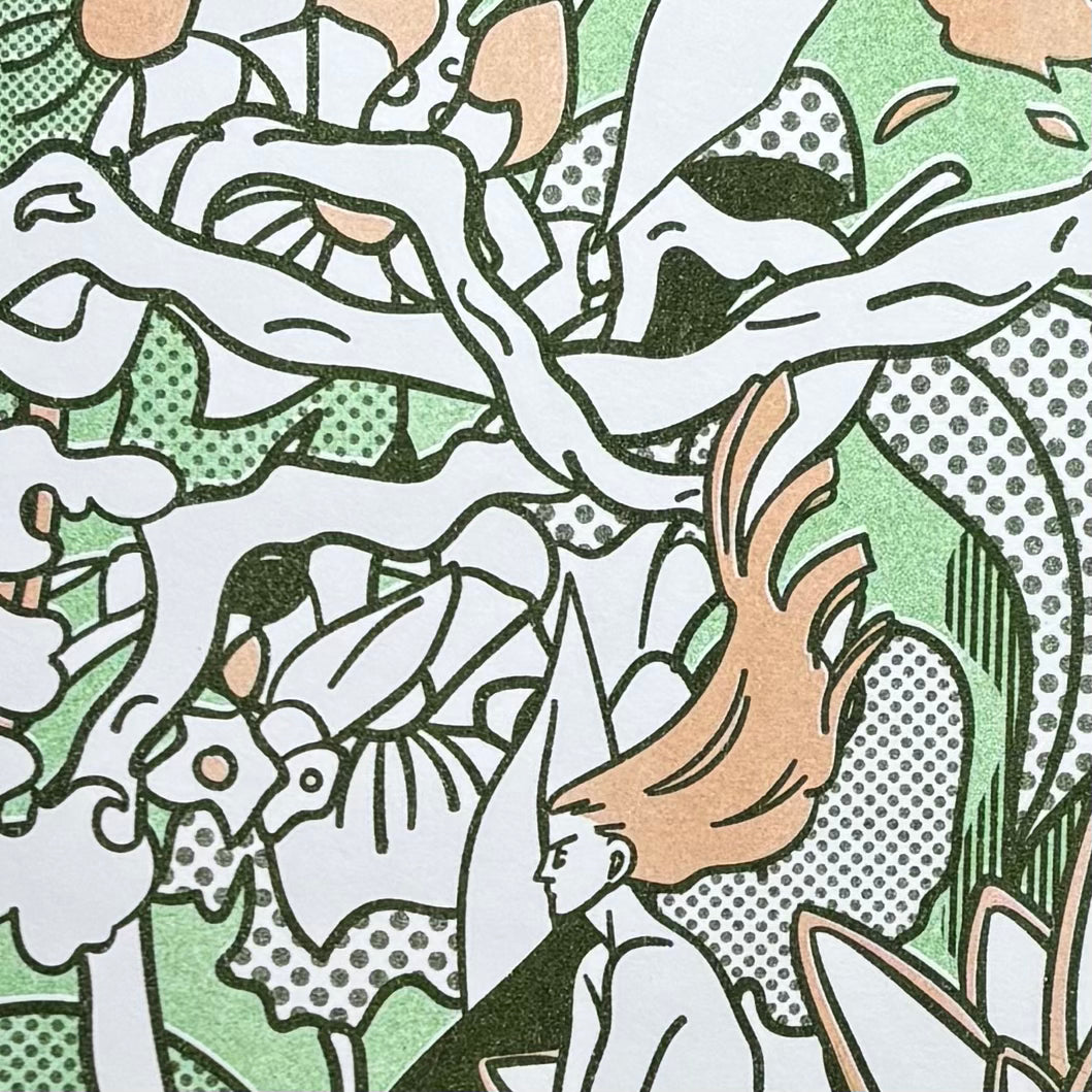 Sprite  Risograph Print | Brent Ozaeta (TX)