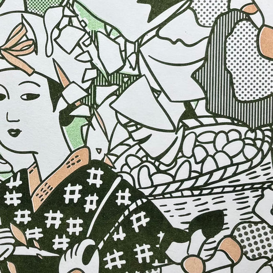 Ocha  Risograph Print | Brent Ozaeta (TX)