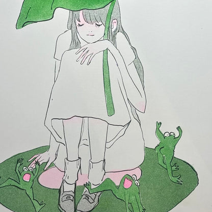 Wamono Nights Vol. 25  Risograph Print | Mylan Nguyen (TX)