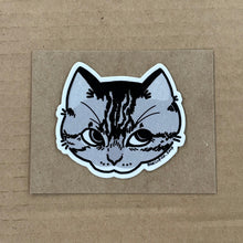 Load image into Gallery viewer, Wagoo ( Grey Cat) Sticker | Madison Grijalva (TX)
