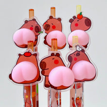 Load image into Gallery viewer, 22643 Capybara Squishy Butt Gel Pen | BCmini (CN)
