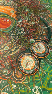 Kona Ripple “Touch of Green” Screenprint | Luke Martin (MD)
