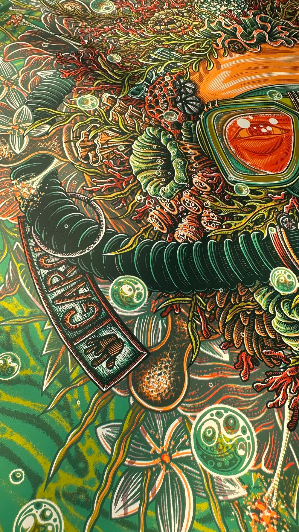 Kona Ripple “Touch of Green” Screenprint | Luke Martin (MD)